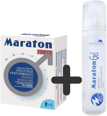 Maraton Gel Lubricant, Complex Forte for Men, Water Based Lubricants for Long La