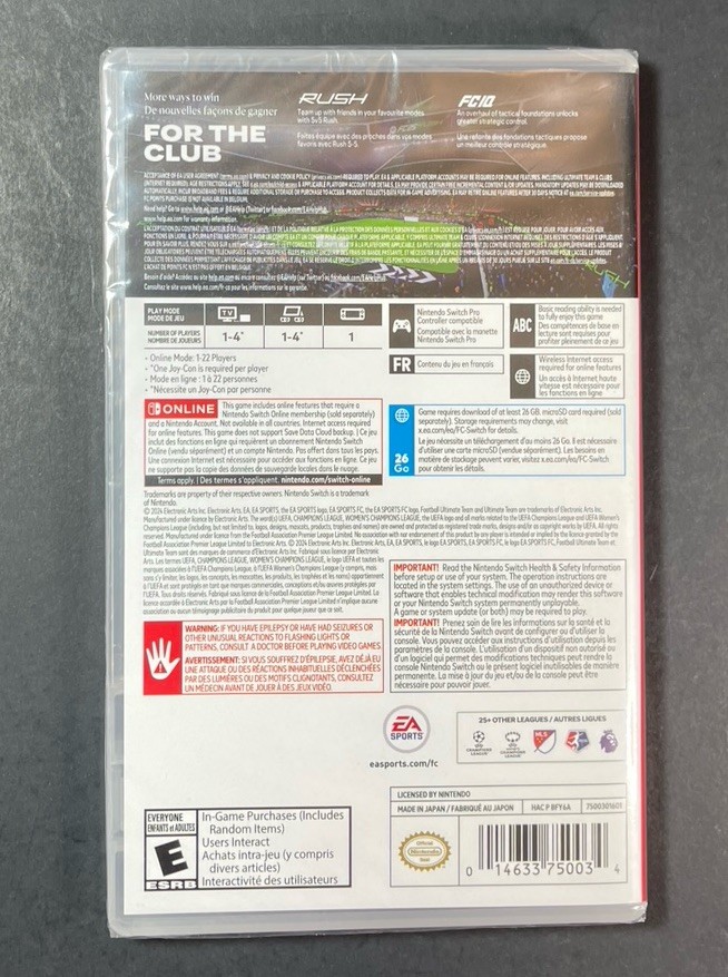 FC 25 (Nintendo Switch) NEW | eBay
