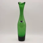 Blenko "Grass" Green 64B Swung Glass Vase 1977 & 1978 Only