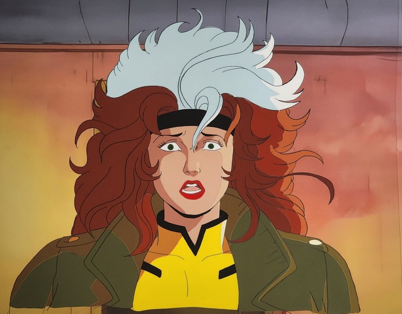 X-Men Animated Series Cartoon Rogue Angry Animation Cel Days of Future Past