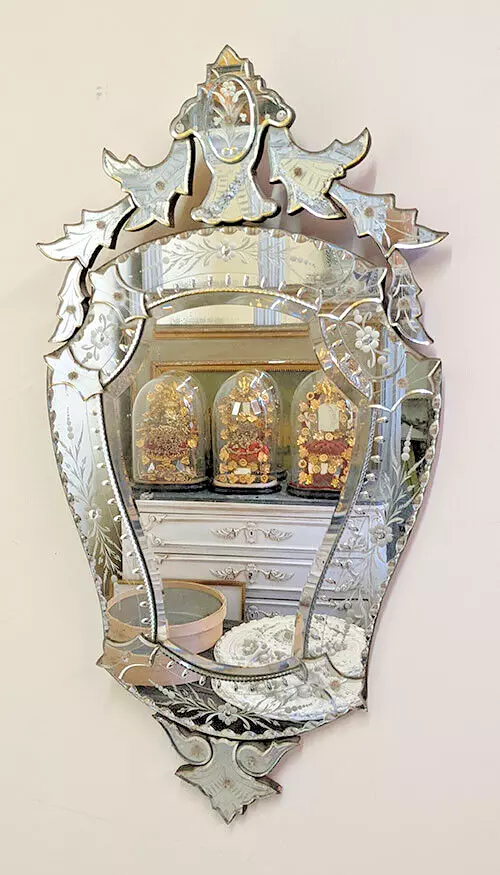BEAUTIFUL ANTIQUE VENETIAN MIRROR | eBay