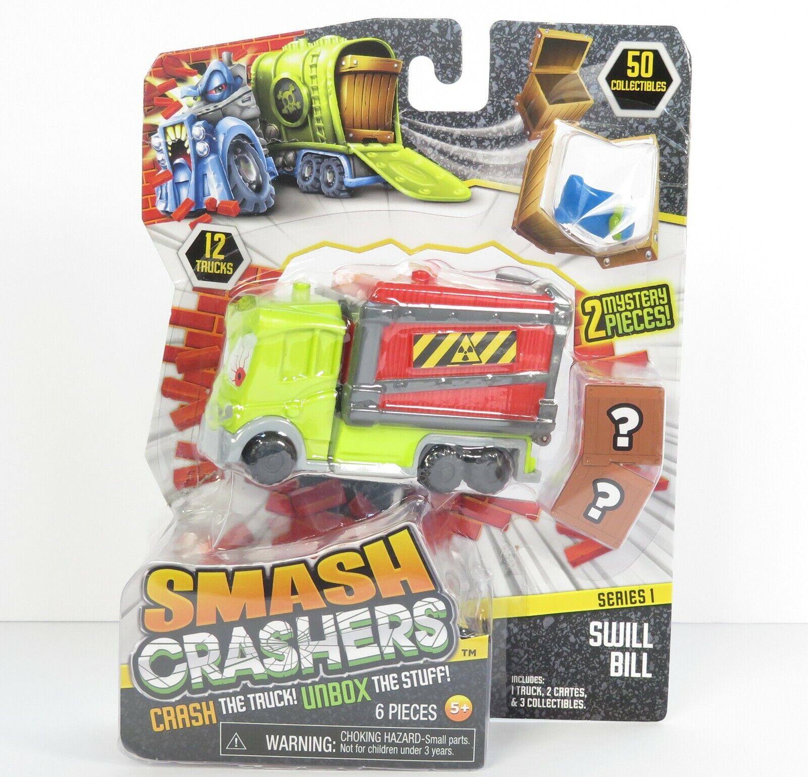 Toys, Smash Crashers Swill Bill Crash The Truck Unbox