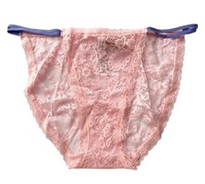 Victoria's Secret String Bikini Panty Lacie Strappy Pretty Blossom Pink S M L XL