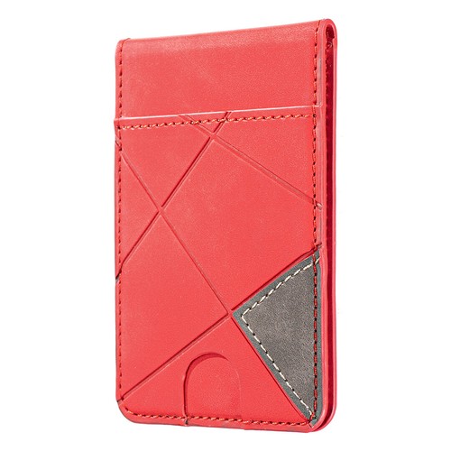 Line Embossment Magnetic Flip Card Holder Wallet Kickstand For Mag Safe Phones - Picture 59 of 85