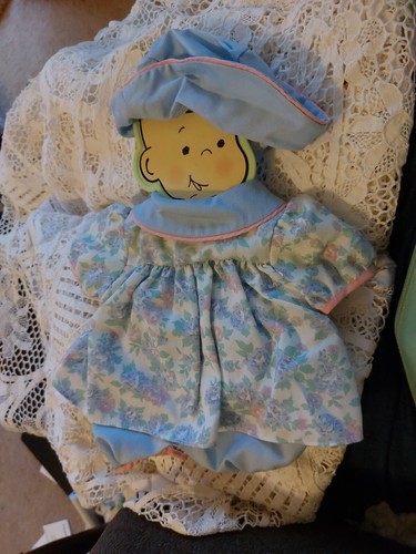 Zapf Creation Baby Born girl Doll Outfit blue dress, underpants, hat 3 pieces vg - Picture 4 of 10
