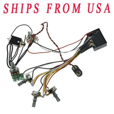 Prewired 3 Band Active or Passive EQ Equalizer Bass Preamp fit for ElectricBass