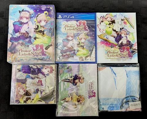 ATELIER LYDIE & SUELLE ALCHEMISTS Limited Edition PLAYSTATION 4 ps4 SEALED GAME