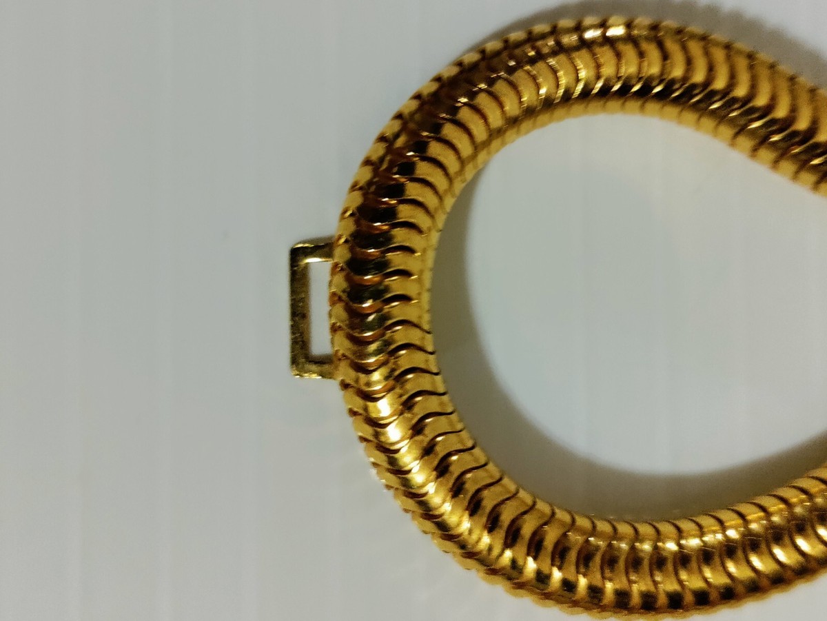Christian Dior Vintage Gold Metal Tassel Belt Signed | eBay display picture 1