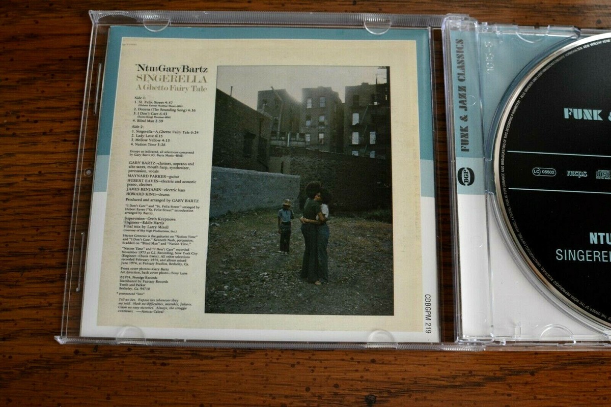 Singerella: A Ghetto Fairy Tale by The Gary Bartz NTU Troop (CD