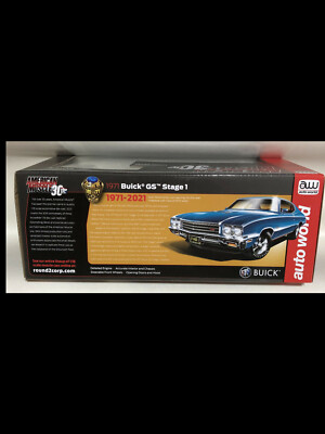 1971 Buick GS Stage 1 BLUE 1:18 Autoworld 1257 | eBay