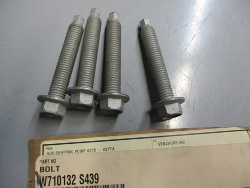 Lot of Four, Genuine Ford Knuckle Bolts W710132-S439