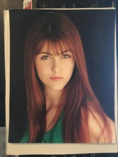 Yvonne Zima , original vintage talent agency headshot photo with credits