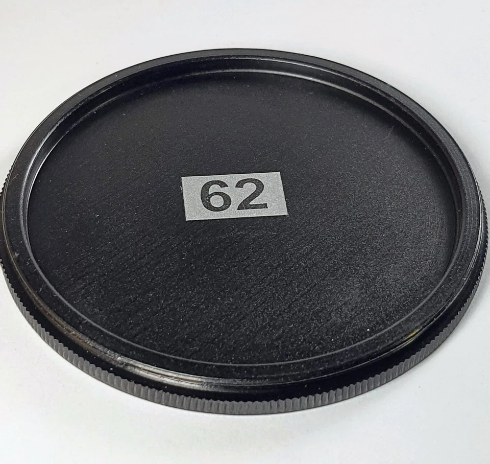 62mm Metal Front Lens Cap Screw-in 62 mm Very Good Quality U&S E62 Screwin - Image 3 of 4
