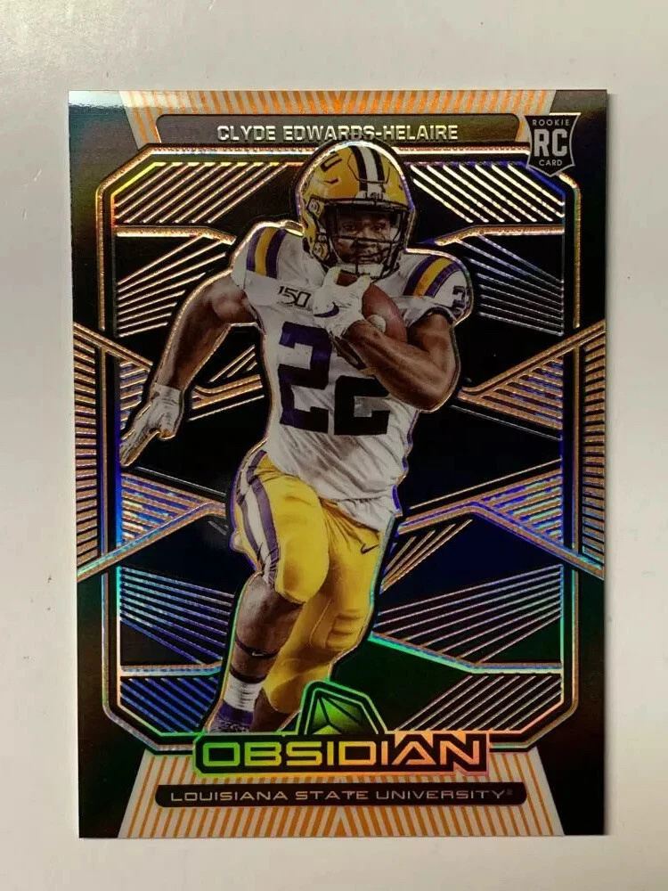 Clyde Edwards-Helaire Panini Obsidian Draft Picks #47 Base