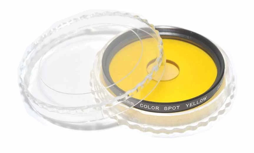 Centre Spot Yellow Filter 55mm thread Made in Japan - Image 2 of 2