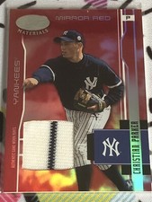 2003 Leaf Certified Materials Christian Parker #125 Mirror Red /250