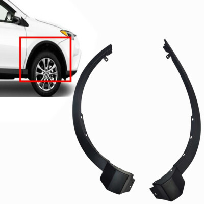 Fender Flare Trim Molding For Toyota RAV4 2016-2017 18 19 Driver+Passenger Side