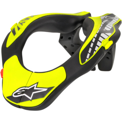 Alpinestars Jugend Nackenstütze schwarz gelb fluo