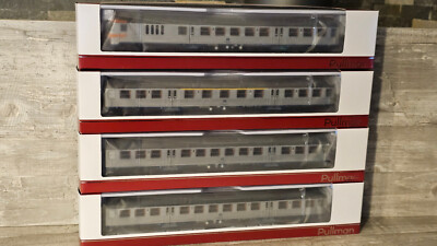 ESU - Pullman H0 n-Wagen Set 36483-36486 Silberlinge DB Ep.IV  +Neu