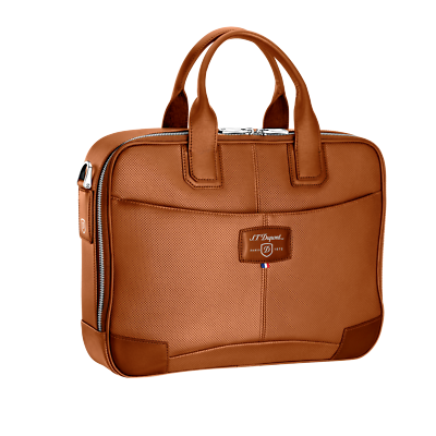 New S.T. Dupont Defi LLG Perforated Camel Document Holder Retails