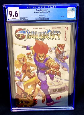 THUNDERCATS #1  FOIL Cvr G CGC 9.6 NAKAYAMA 2024