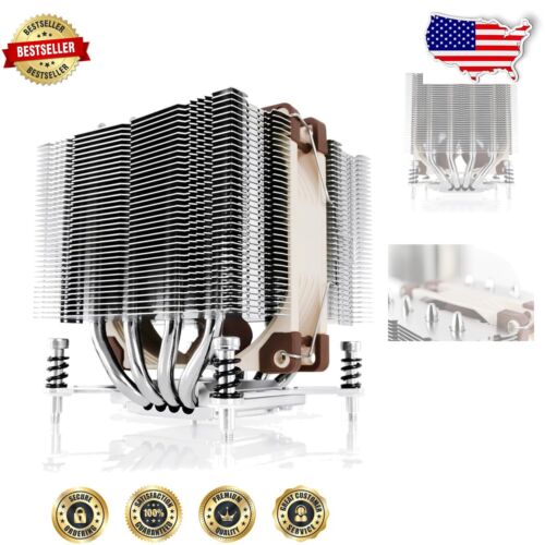 Efficient 3U-Compatible CPU Cooler: NH-D9DX i4 with Thermal Compound Included
