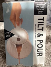 Beverage Server Tilt and Pour Swirl serve White NSF Certified NEW VOLLRATH 20oz