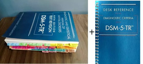 Diagnostic & Statistical Manual of Mental Disorders DSM5TR+Index Tab+Desk Ref SP - Picture 2 of 5