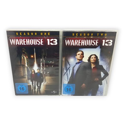 Warehouse 13 Season One Two 1 2 DVD FSK 16 Staffel Boxen Top Agent US Artefakt