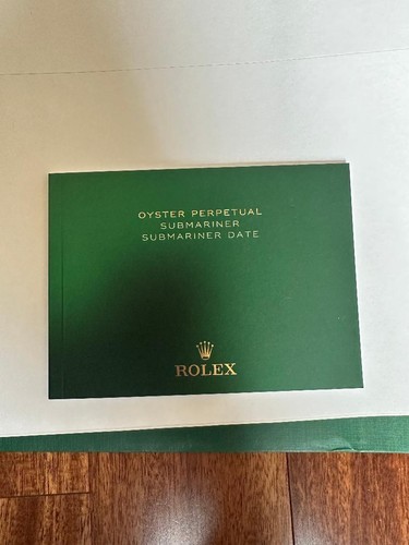 Auténtico folleto verde Rolex manual de usuario muchos modelos inglés - Imagen 7 de 13