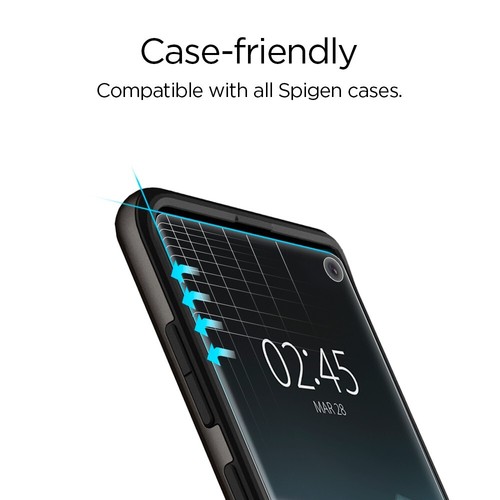 Do Galaxy S10e | Spigen Neo Flex odporna na zarysowania folia ochrona ekranu - Zdjęcie 3 z 8