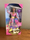 Vtg Hot Skating Barbie Doll Mattel NRFB In-line & Ice Skating African American