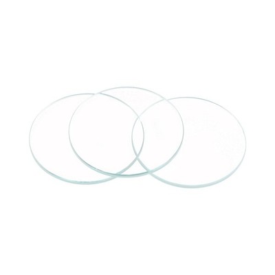 8Pcs 19.5mm Dia Watch Glass Crystal Lens Single Dome Round 1.6mm Edge Thickness