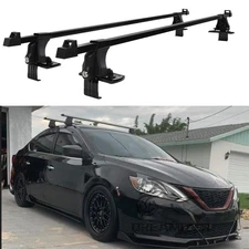 For Nissan Sentra 52" Adjustable Roof Rack Rail Cross Bar Luggage Cargo Carrier
