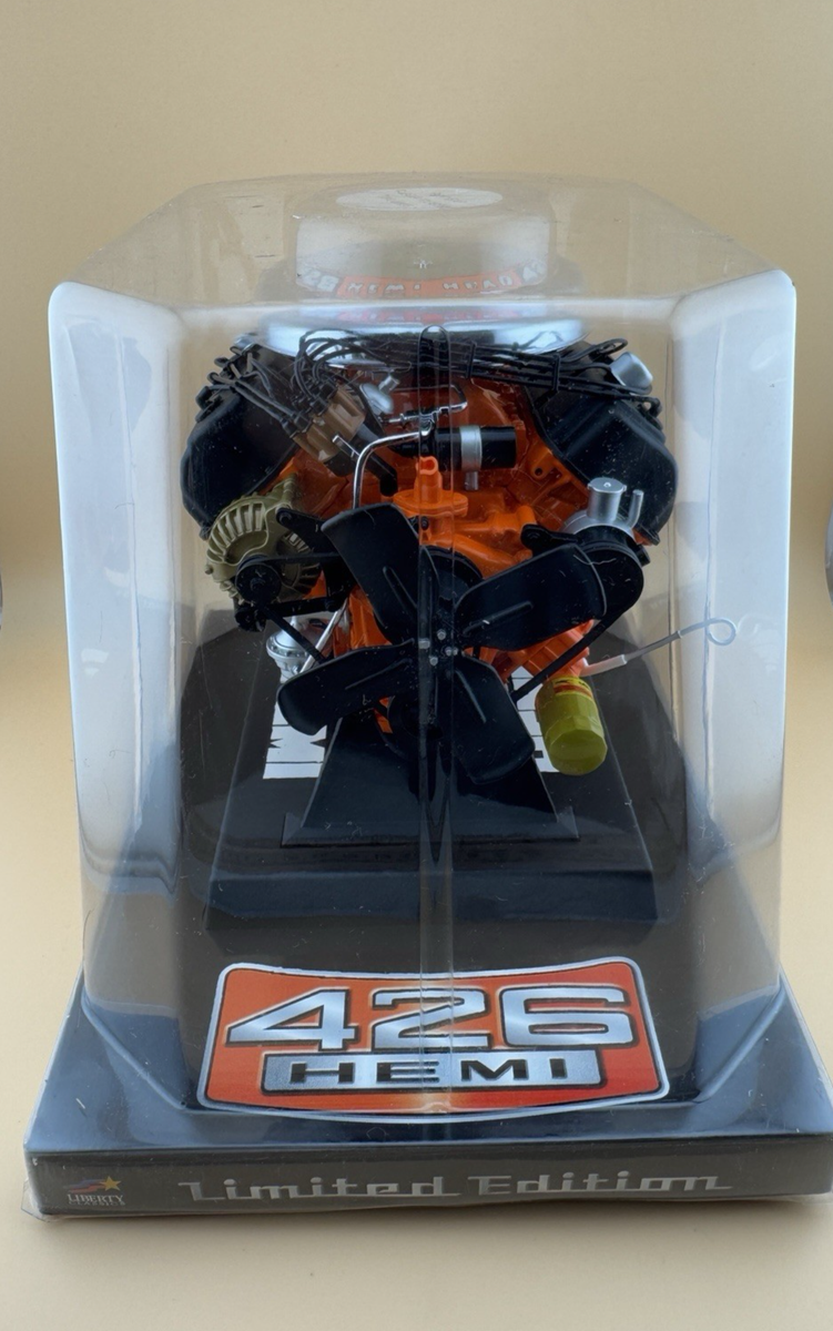Dodge 426 V-8 Hemi Engine Block 1:6 Scale Car Motor Liberty