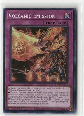 Legendary Duelists: Soulburning Volcano #LD10-EN023 Volcanic Emission