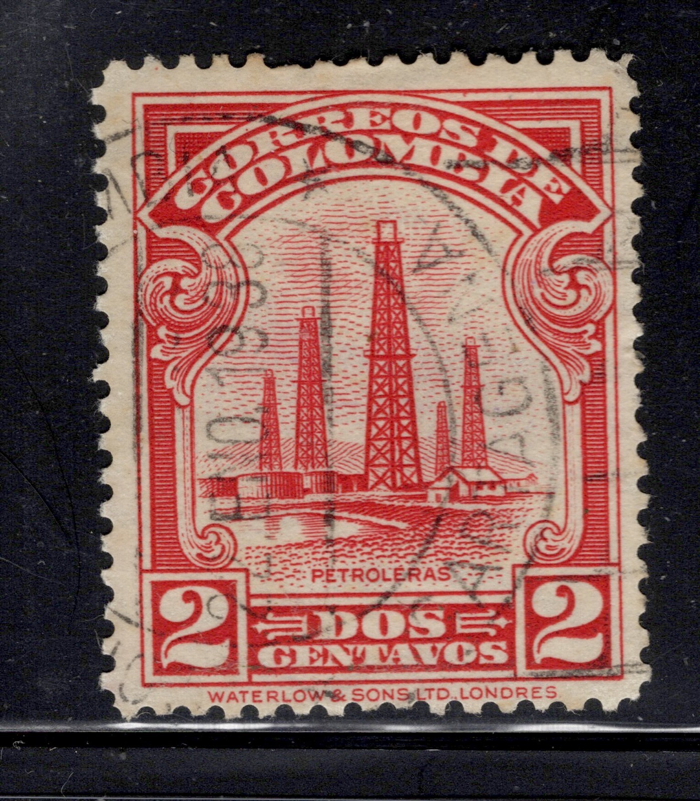 REPUBLIC OF COLOMBIA LATIN AMERICA STAMPS USED LOT 80647