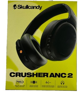Skullcandy Crusher ANC 2 Bluetooth Wireless Headphones - Black