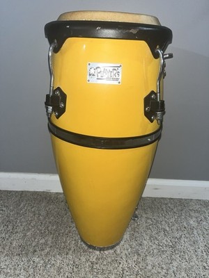 Toca Kaman Players Series Yellow Fiberglass Conga Drum - 9