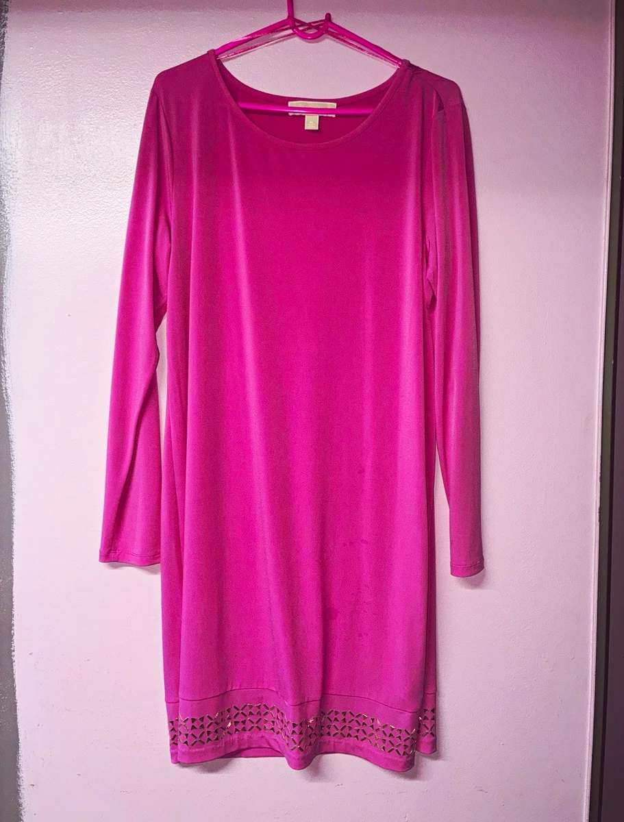 hot pink michael kors dress Dresses for Women for sale Maxi length