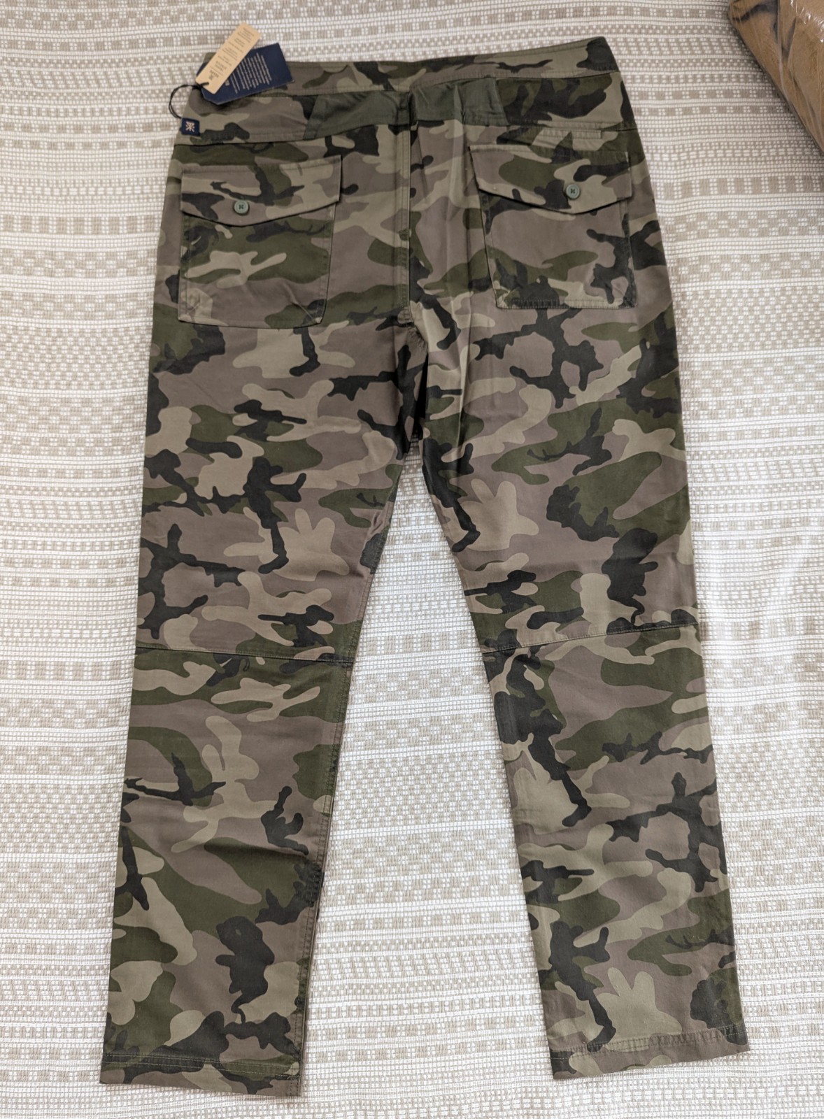 Roark Layover Camo Pants 36 x 32 Men's Straight Leg Outdoor Hiking