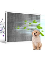 VEVOR 16x25x1 Aluminum Electrostatic Air Filter MERV 8 Actual 15.5x24.65x0.82