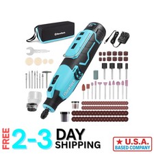 Cordless 12V Rotary Tool Kit with 118PCs  35000RPM - Ultimate DIY Companion