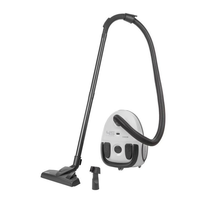 Aspirateur traîneau blanc SENCOR SVC 45WH-EUE3 aspirateur sac 850W ECO