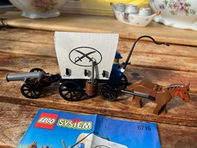 LEGO Set Ref 6716 - Western - 1996 Weapons Wagon - 100% Complete + Notice
