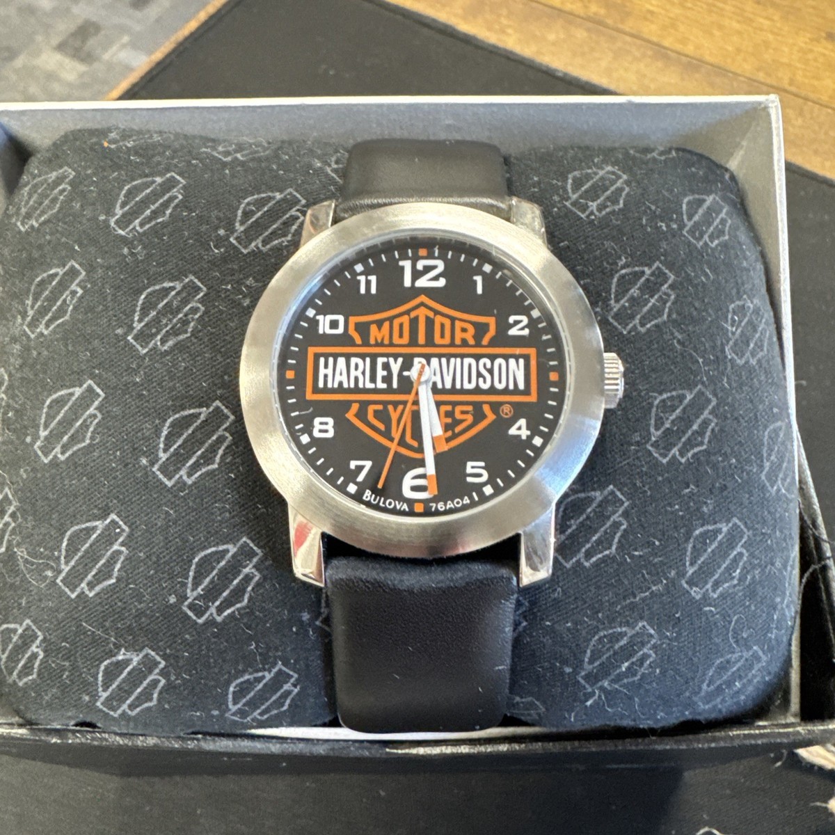 Harley-Davidson Bulova watch - needs a battery Harley Davidson Bulova Watch/Needs battery Stainless Steel main image 2