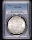 1901 S Morgan Silver Dollar PCGS MS-62