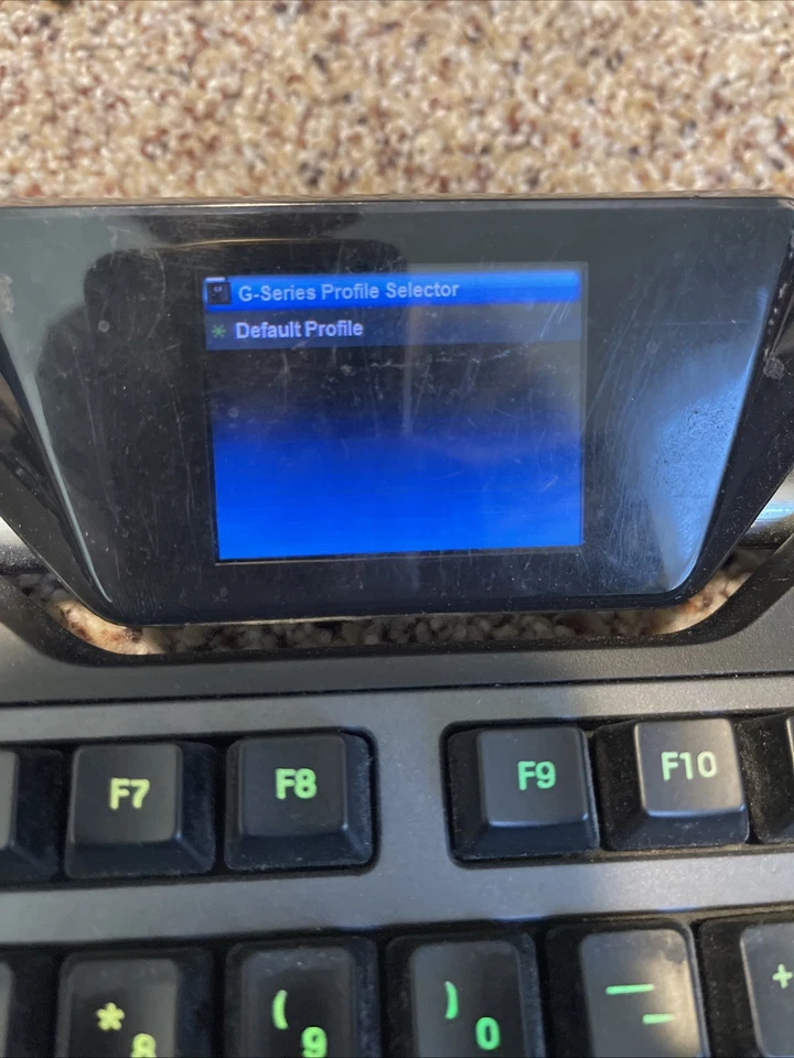 Logitech G19 Gaming LED Programmable Display Keyboard Y-U0005 With Power Cord - Image 4 of 4