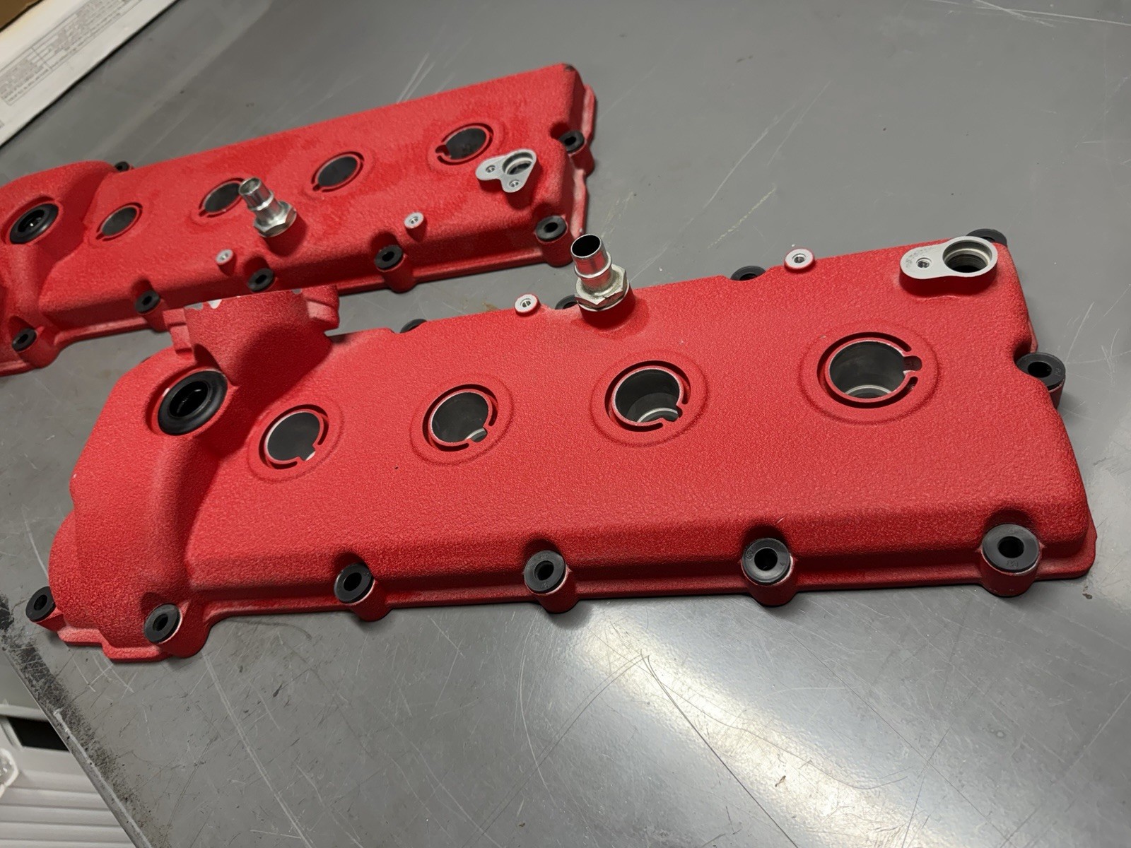 Genuine Maserati Valve Covers P/N 228860, 237706
