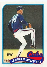 Jamie Moyer 1989 Topps 717  Chicago Cubs  Baseball Card